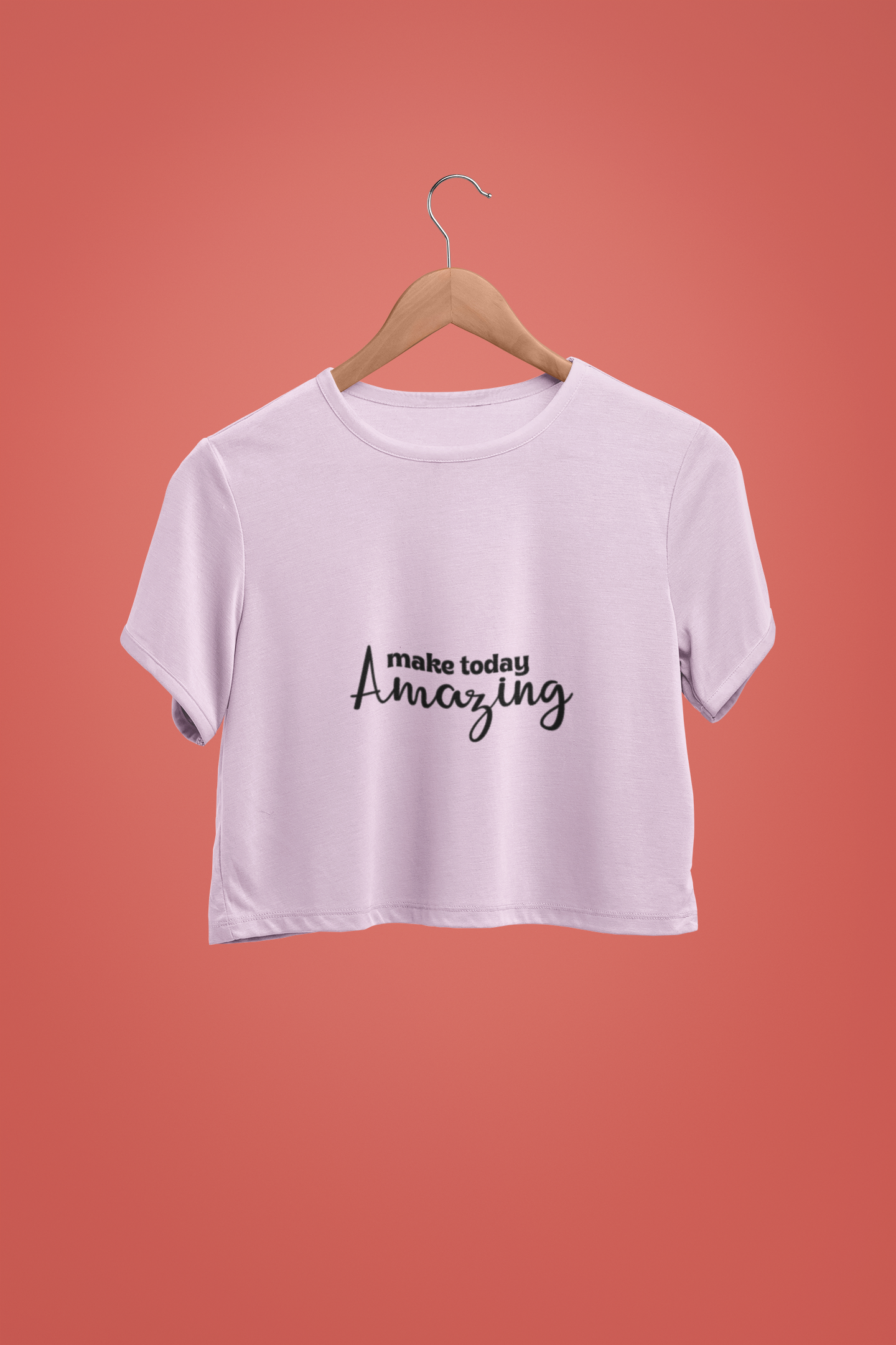 "Make Today Amazing" - Female Crop Top | FC39
