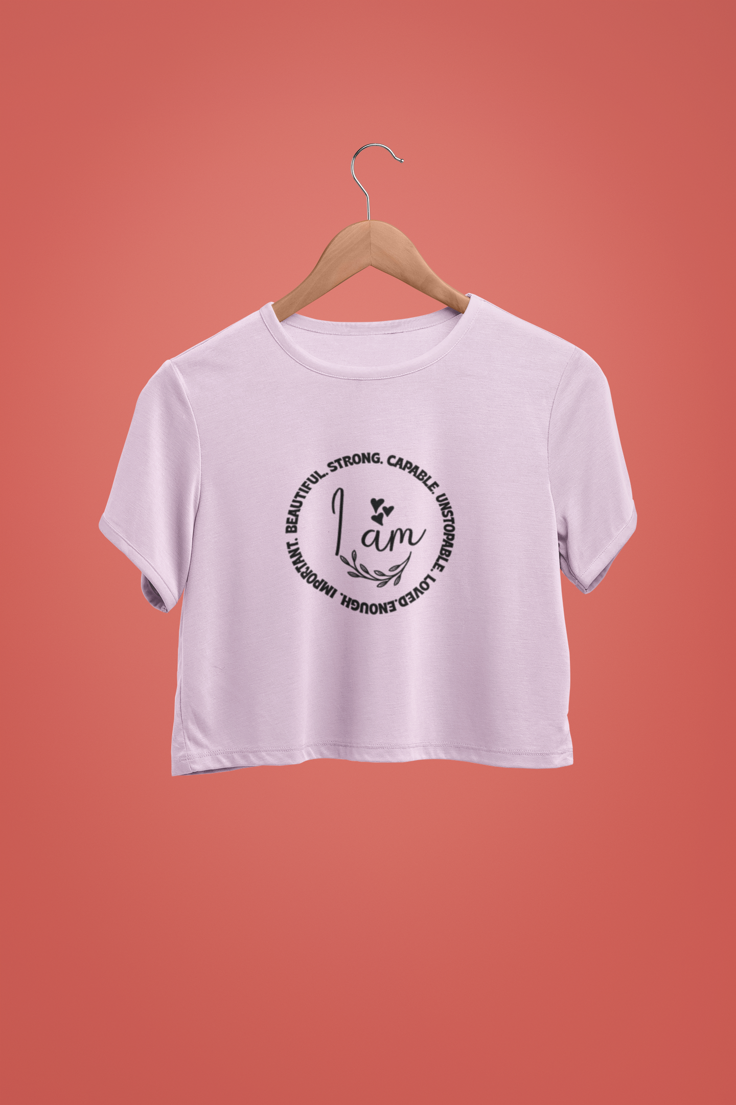 "I Am..." - Female Crop Top | FC39