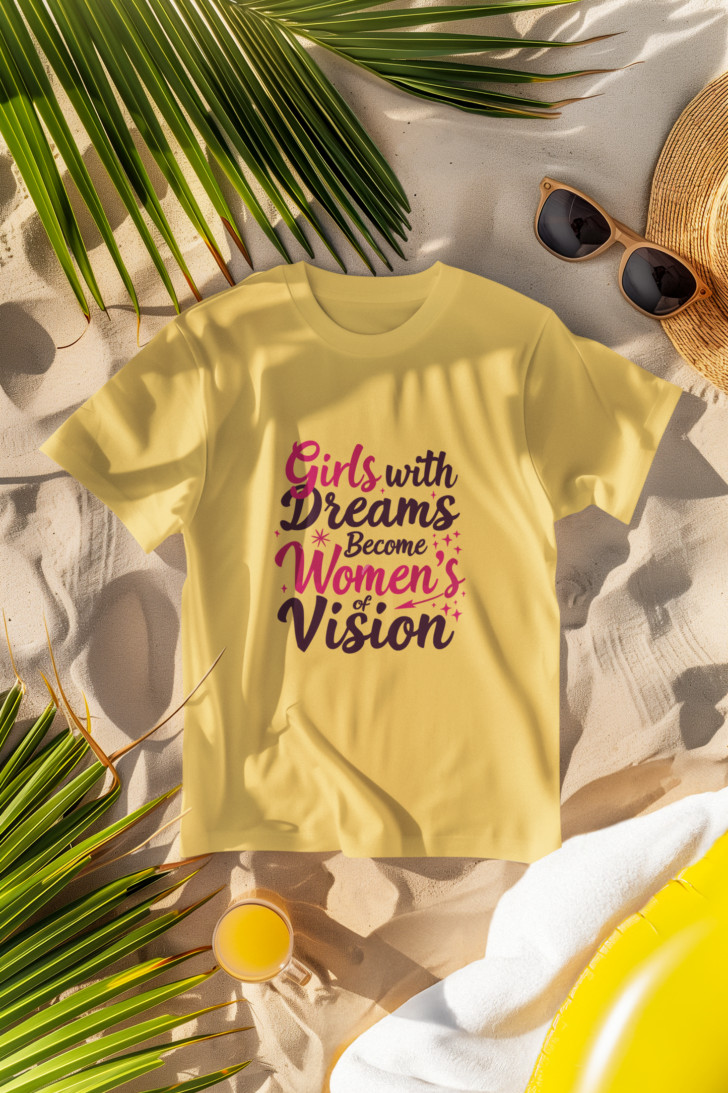 "Girls With Dreams" - Female Classic Crew T-Shirt
