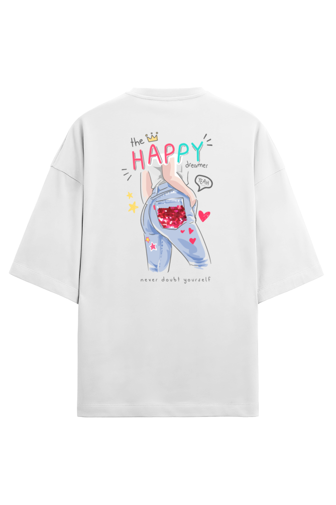 "Never Doubt Yourself" - Unisex Terry Oversized Tee | UT27