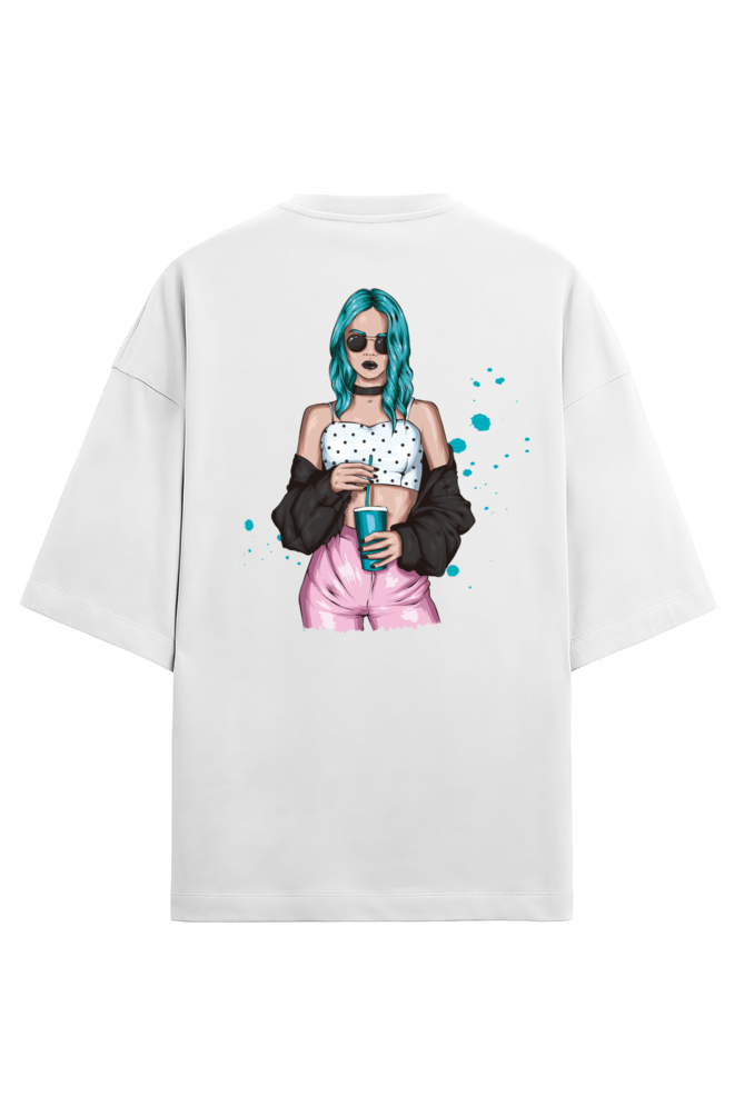 "Sippin’ On Confidence." - Unisex Terry Oversized Tee | UT27