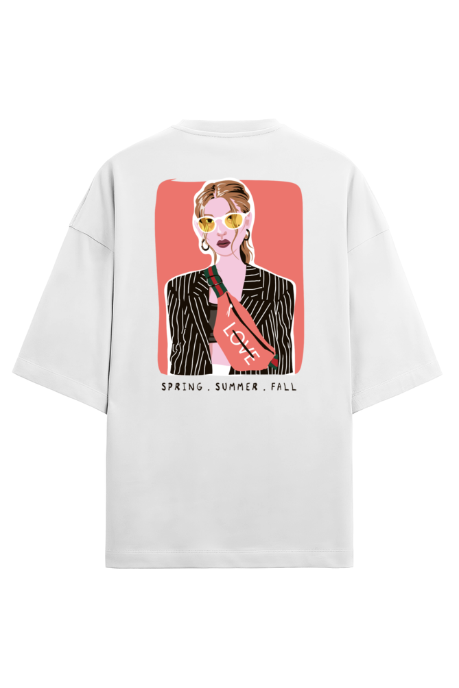 "Spring, Summer, Fall" - Unisex Terry Oversized Tee | UT27