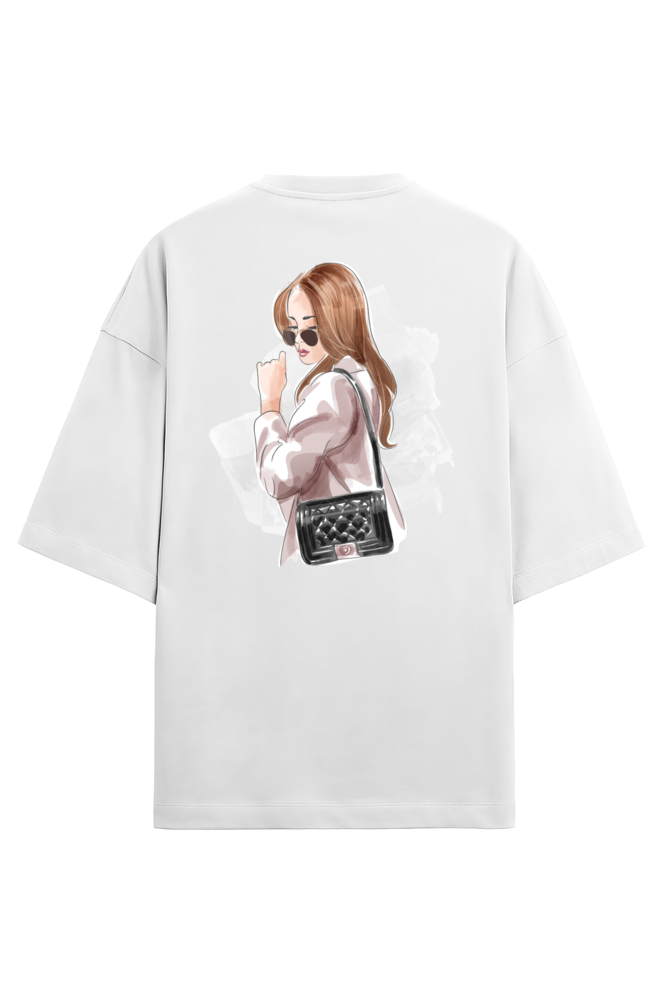 "Less Talk, More Style." - Unisex Terry Oversized Tee | UT27