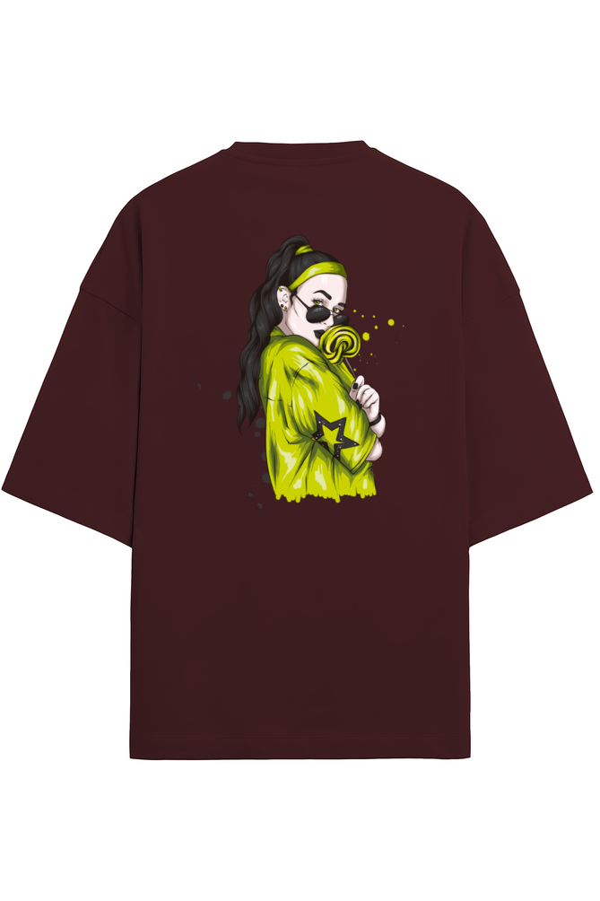 "Bold & Sweet" - Unisex Terry Oversized Tee | UT27