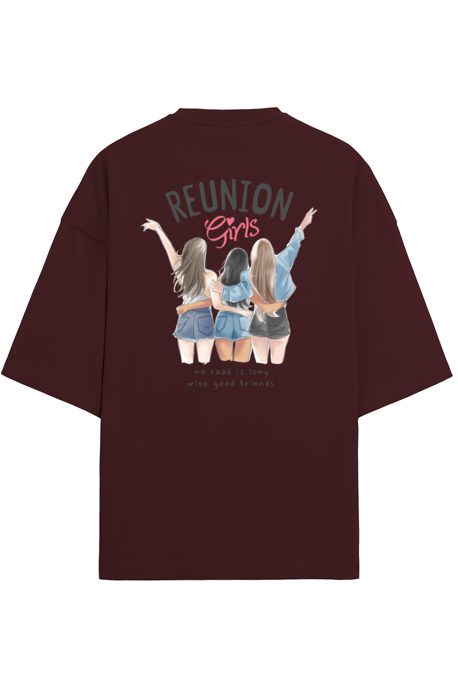 "Reunion Girls" - Unisex Terry Oversized Tee | UT27