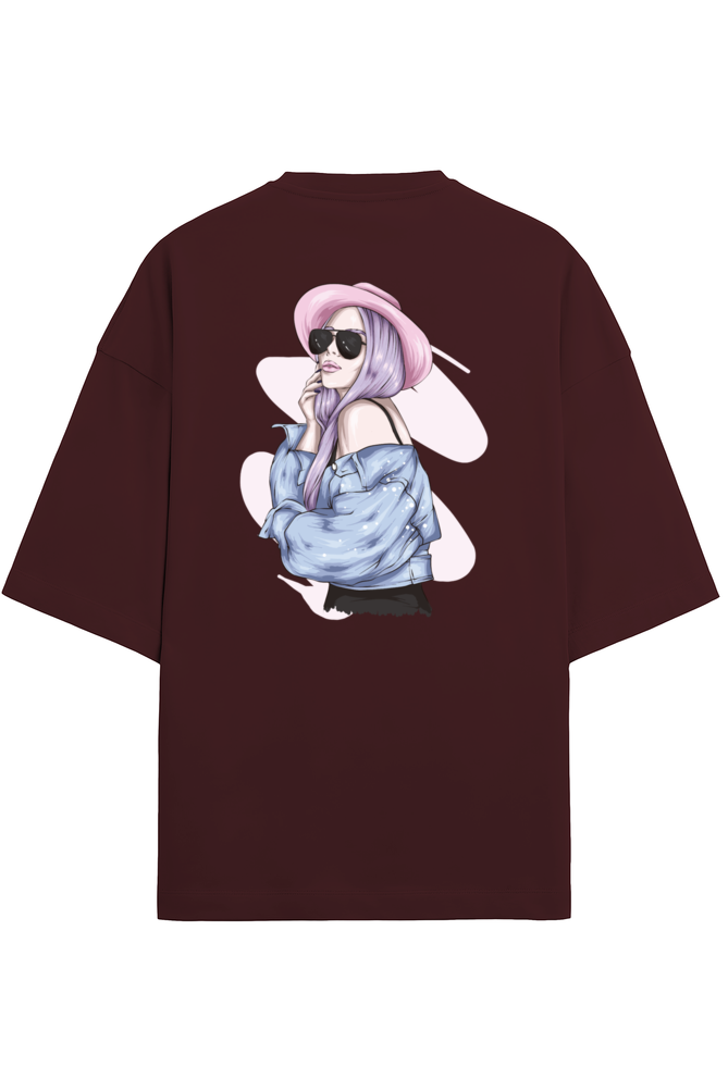 "Cool Vibes Only." - Unisex Terry Oversized Tee | UT27