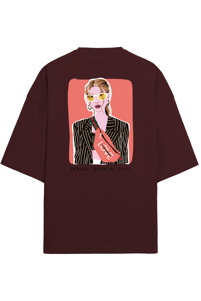 "Spring, Summer, Fall" - Unisex Terry Oversized Tee | UT27