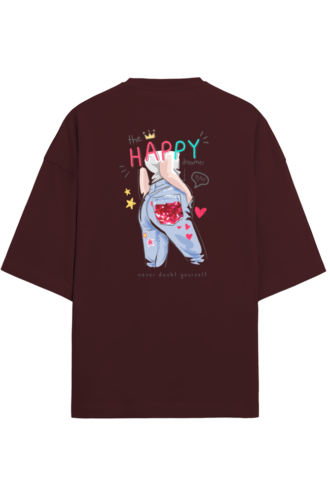 "Never Doubt Yourself" - Unisex Terry Oversized Tee | UT27