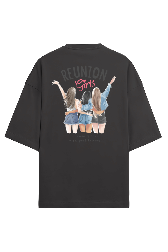 "Reunion Girls" - Unisex Terry Oversized Tee | UT27