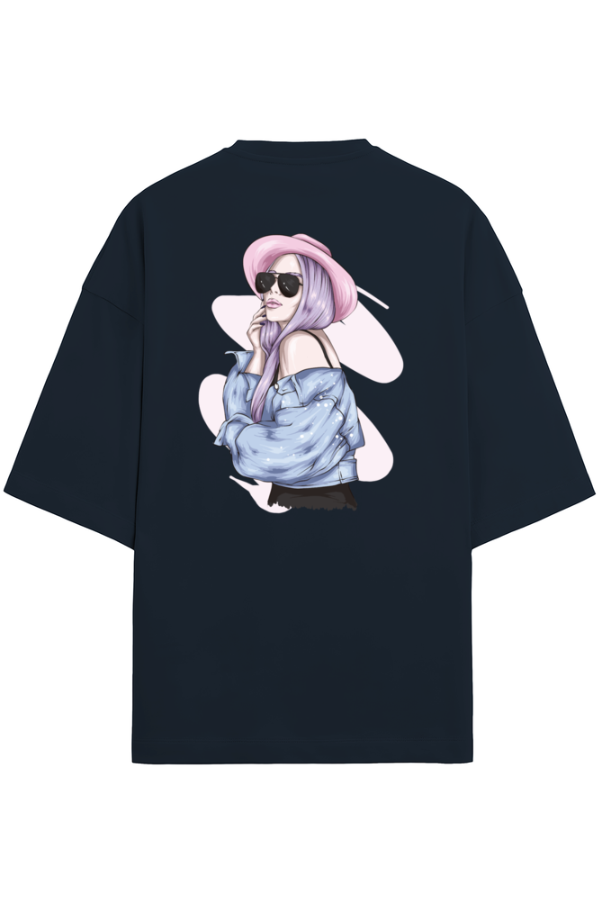 "Cool Vibes Only." - Unisex Terry Oversized Tee | UT27