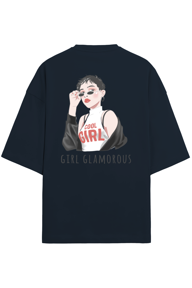 "Girl Glamorous" - Unisex Terry Oversized Tee | UT27