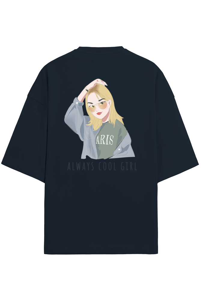 "Always Cool Girl" - Unisex Terry Oversized Tee | UT27