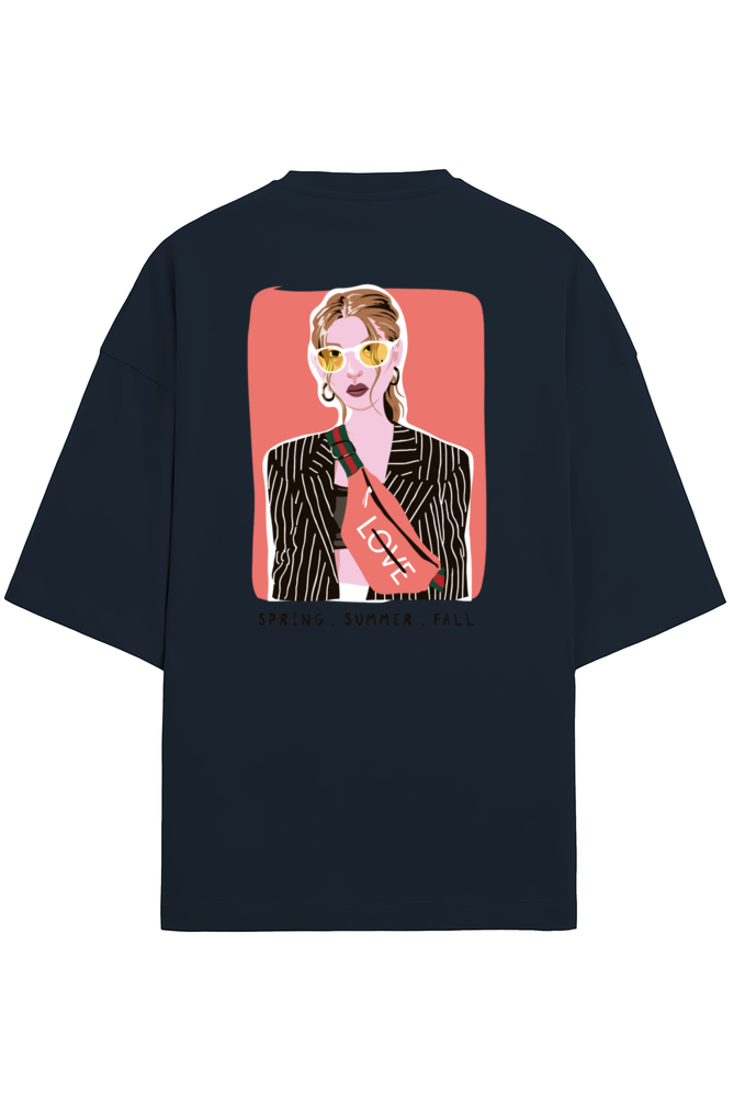 "Spring, Summer, Fall" - Unisex Terry Oversized Tee | UT27