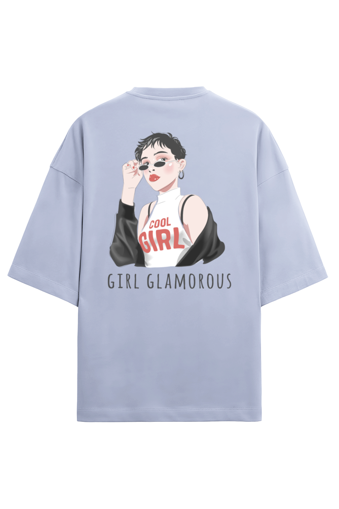"Girl Glamorous" - Unisex Terry Oversized Tee | UT27