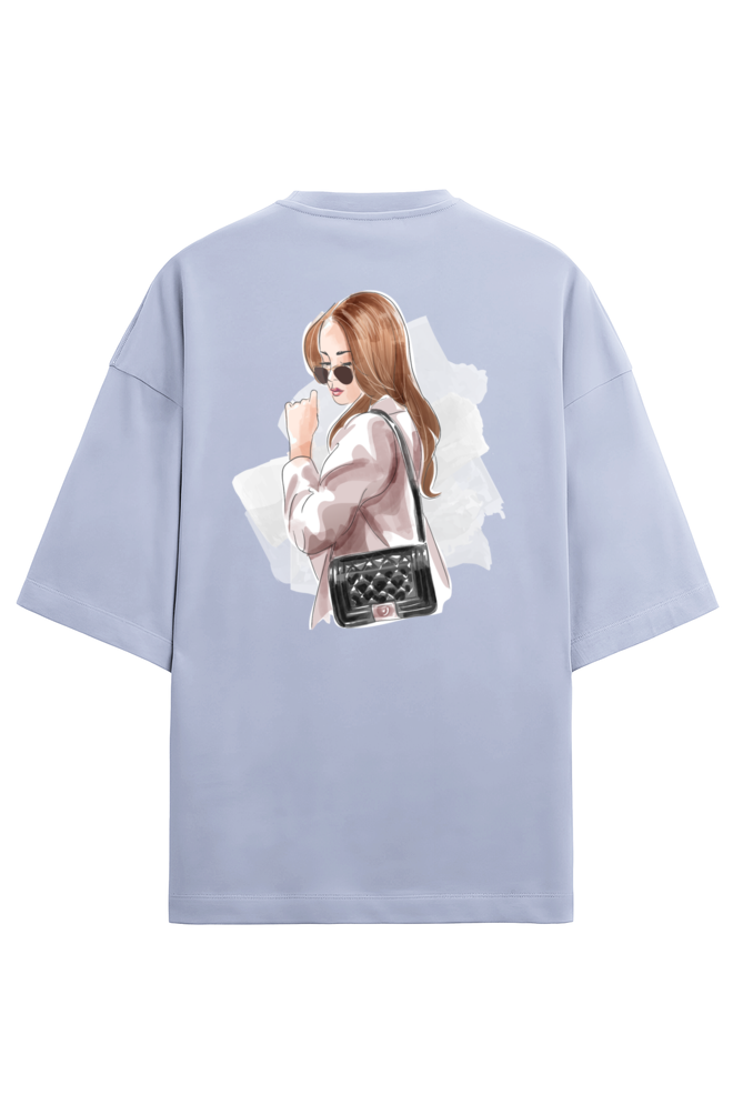 "Less Talk, More Style." - Unisex Terry Oversized Tee | UT27