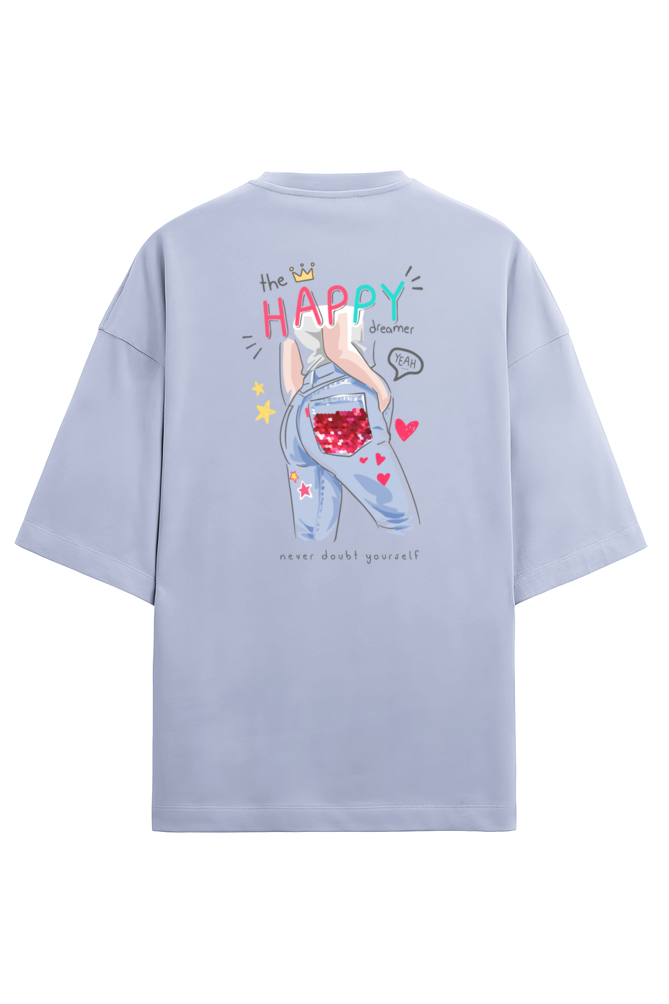 "Never Doubt Yourself" - Unisex Terry Oversized Tee | UT27