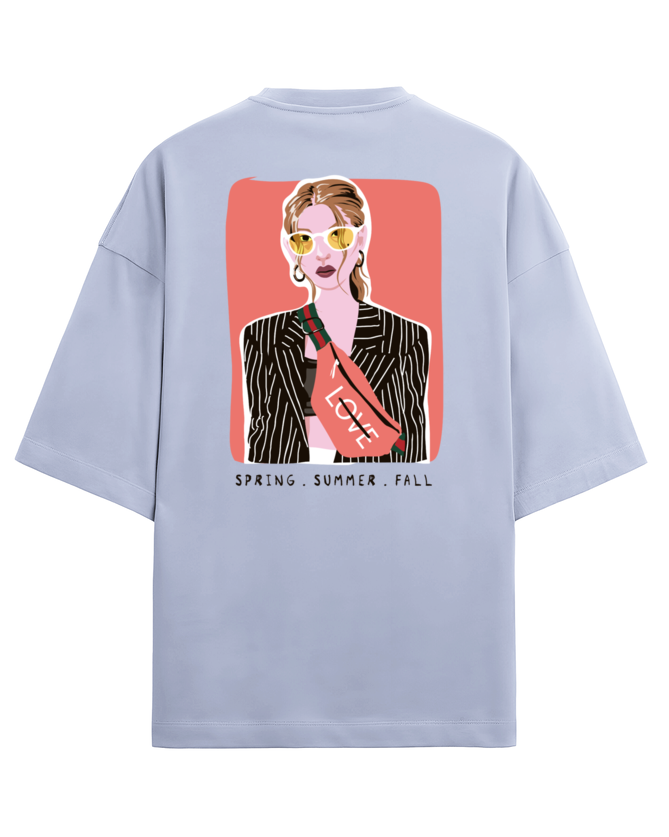 "Spring, Summer, Fall" - Unisex Terry Oversized Tee | UT27
