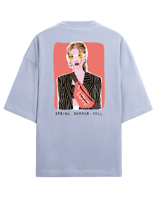 "Spring, Summer, Fall" - Unisex Terry Oversized Tee | UT27