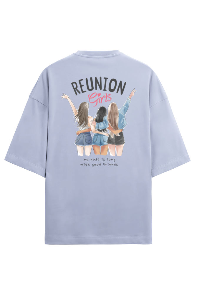 "Reunion Girls" - Unisex Terry Oversized Tee | UT27