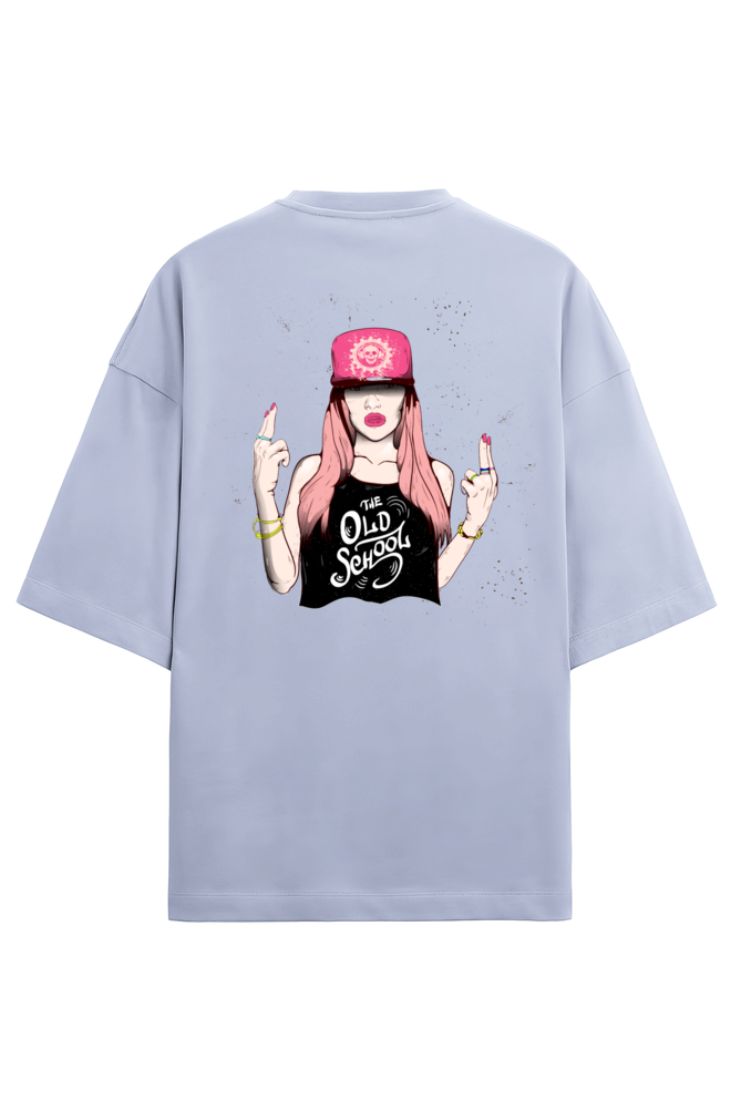 "Old School. New Rules." - Unisex Terry Oversized Tee | UT27