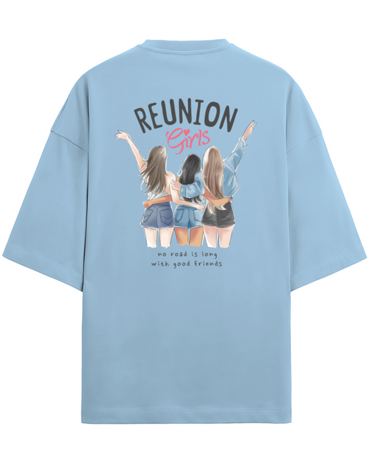 "Reunion Girls" - Unisex Terry Oversized Tee | UT27