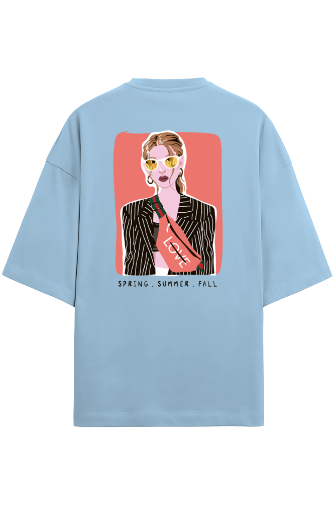 "Spring, Summer, Fall" - Unisex Terry Oversized Tee | UT27