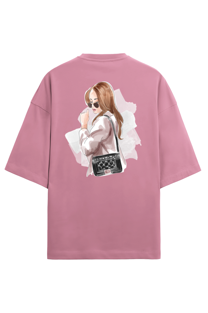 "Less Talk, More Style." - Unisex Terry Oversized Tee | UT27