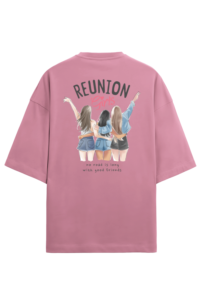 "Reunion Girls" - Unisex Terry Oversized Tee | UT27