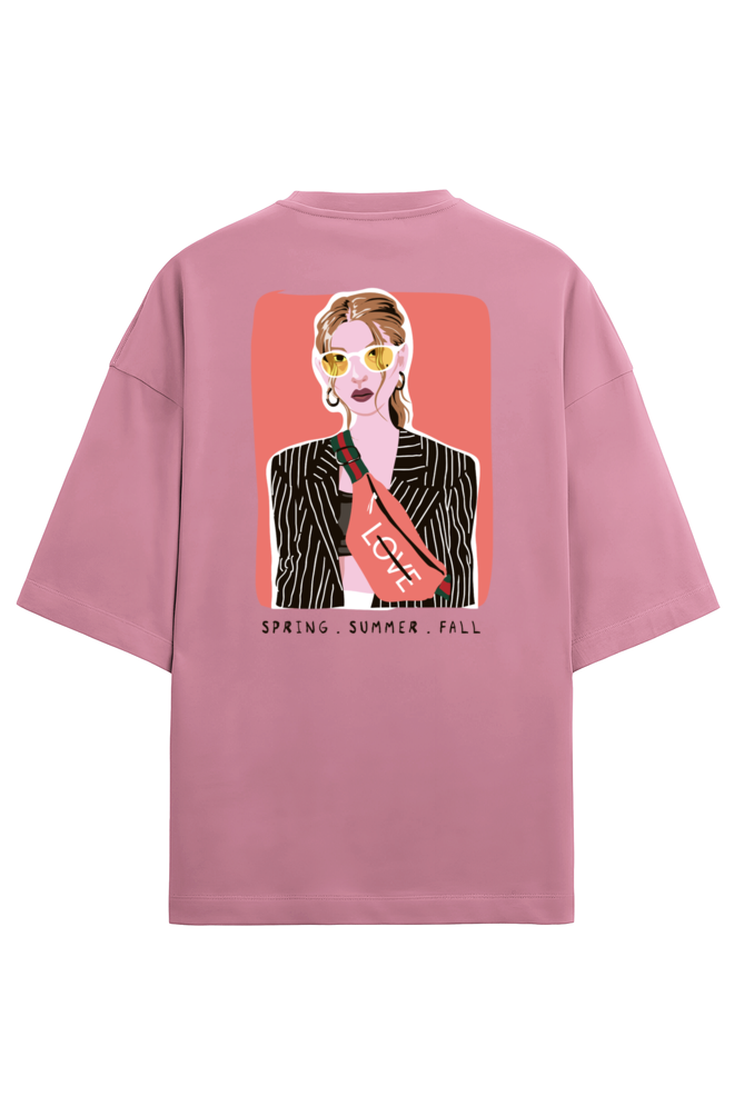 "Spring, Summer, Fall" - Unisex Terry Oversized Tee | UT27