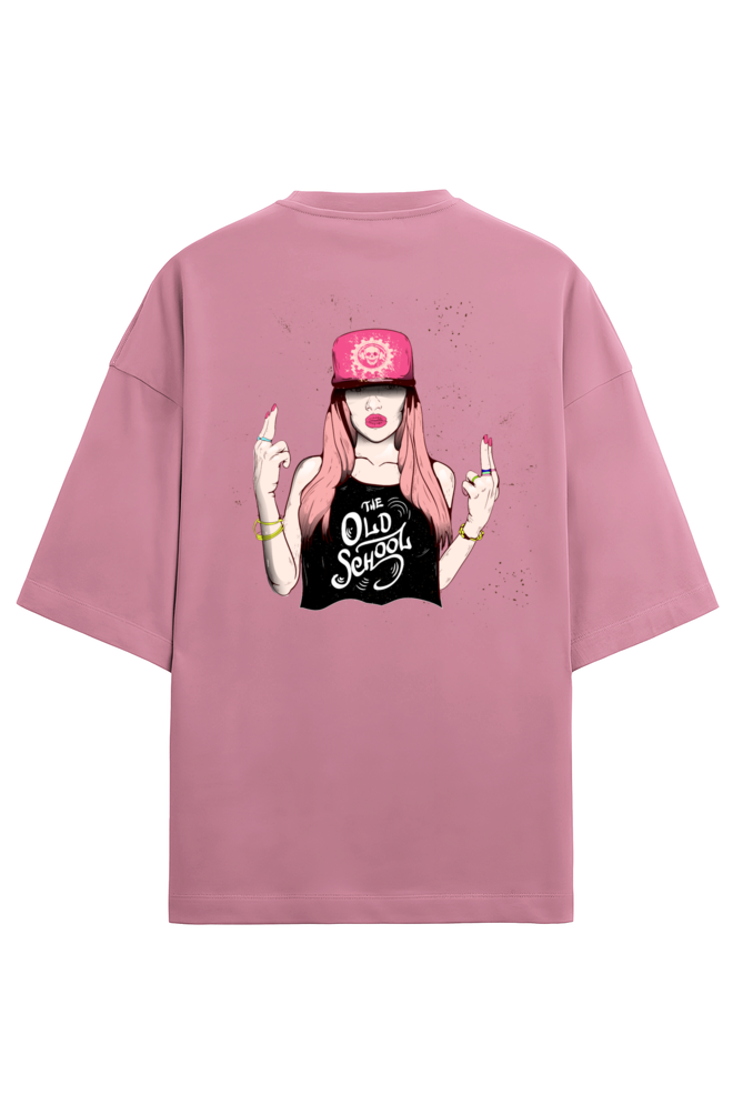 "Old School. New Rules." - Unisex Terry Oversized Tee | UT27