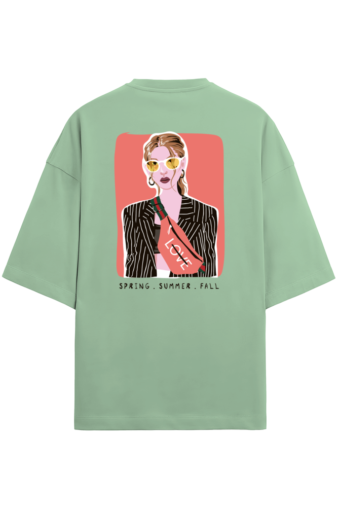 "Spring, Summer, Fall" - Unisex Terry Oversized Tee | UT27