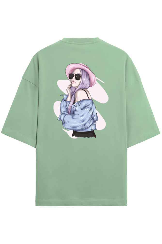 "Cool Vibes Only." - Unisex Terry Oversized Tee | UT27