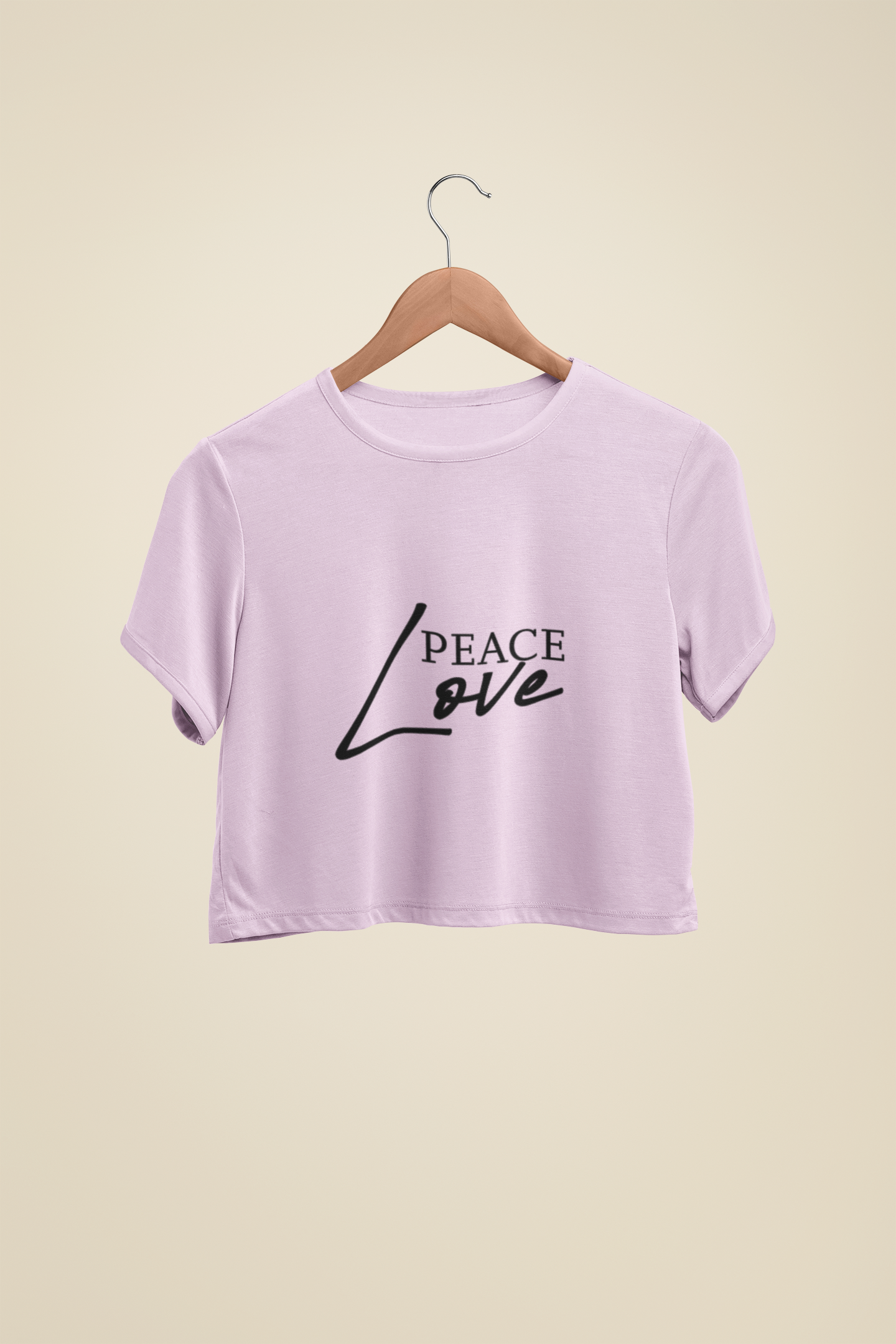 "Love Peace" - Female Crop Top | FC39