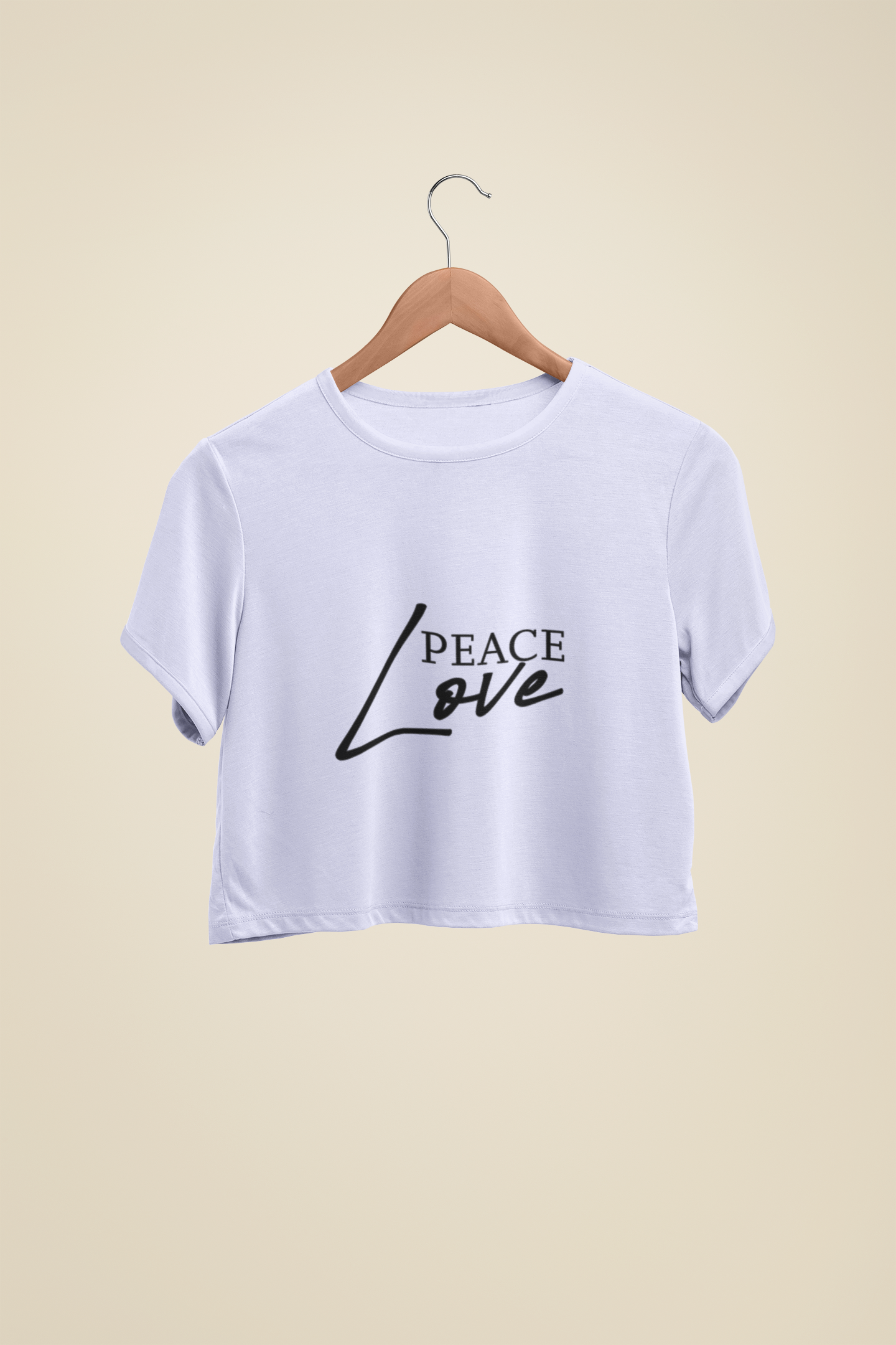 "Love Peace" - Female Crop Top | FC39