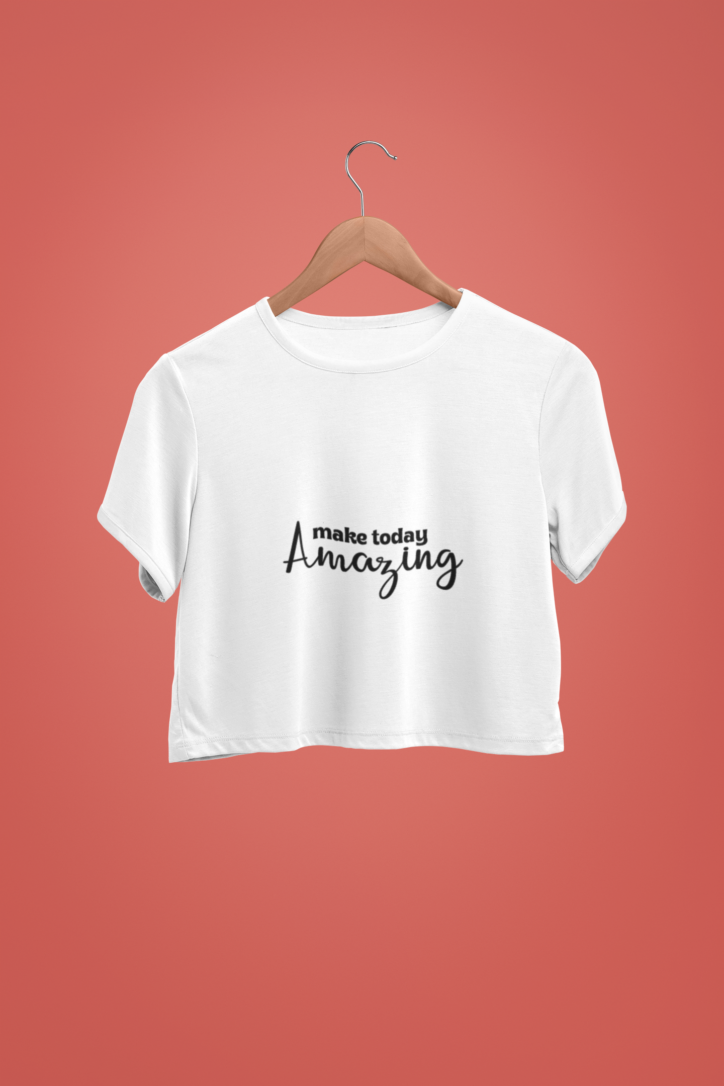 "Make Today Amazing" - Female Crop Top | FC39