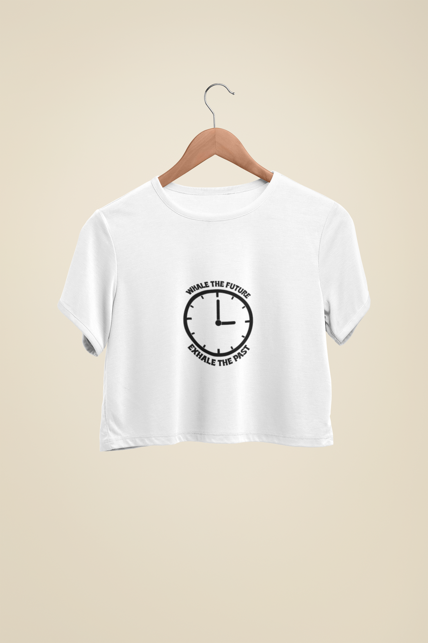 "Whale The Future" - Female Crop Top | FC39