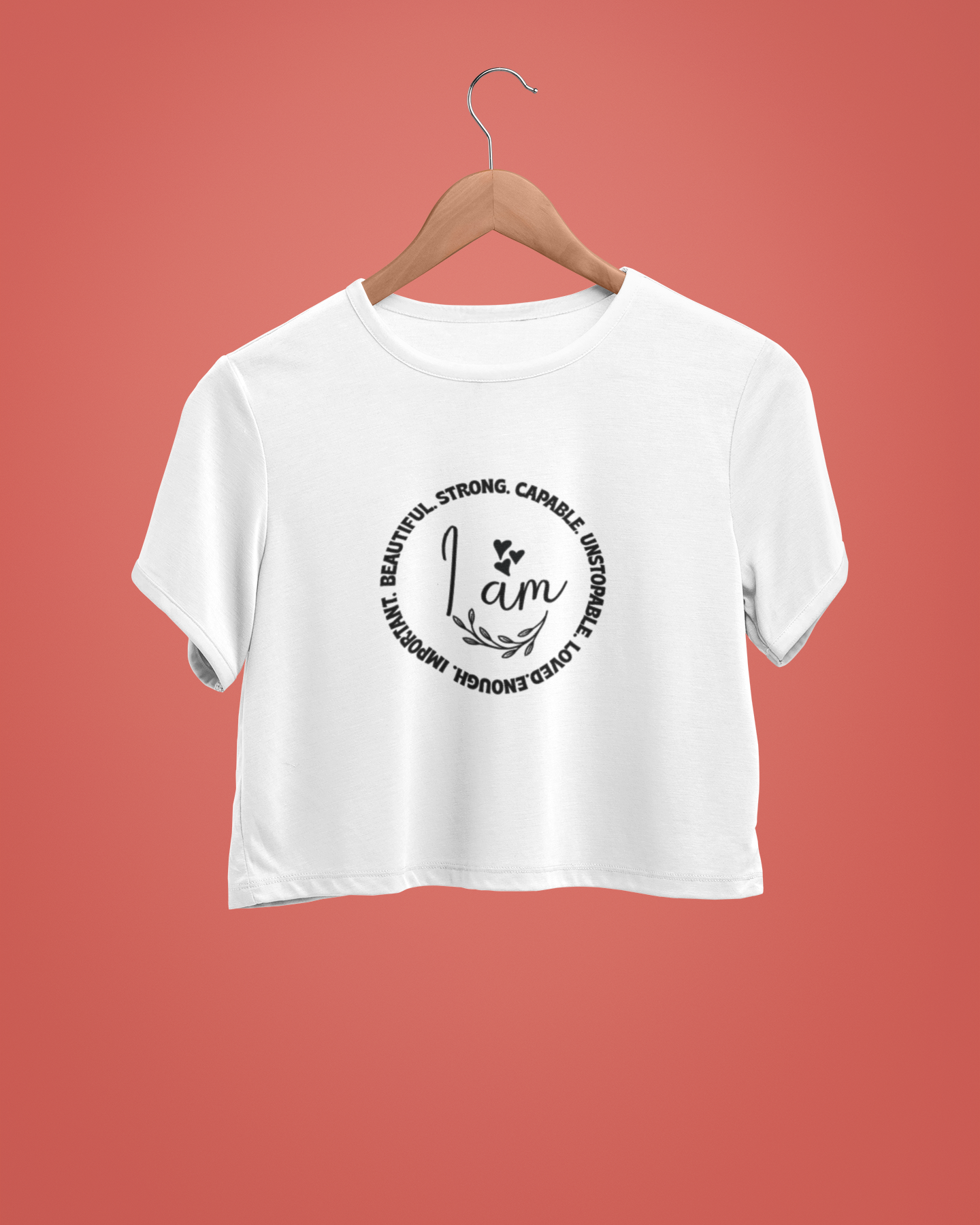 "I Am..." - Female Crop Top | FC39
