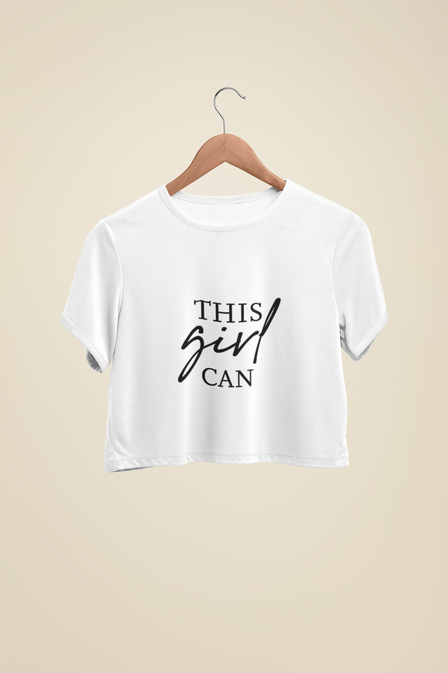 "This Girl Can" - Female Crop Top | FC39