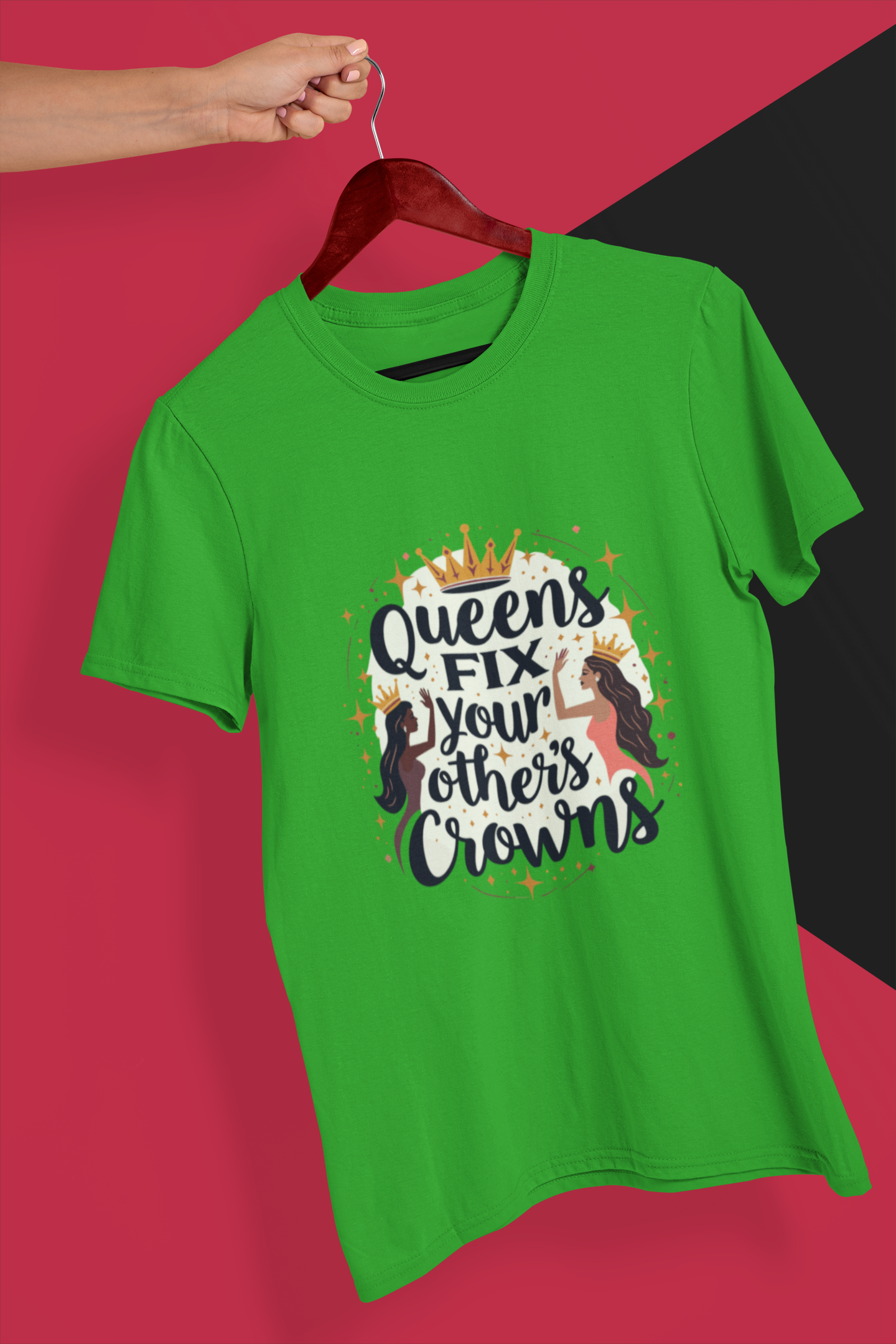 "Queens Fix..." - Female Classic Crew T-Shirt