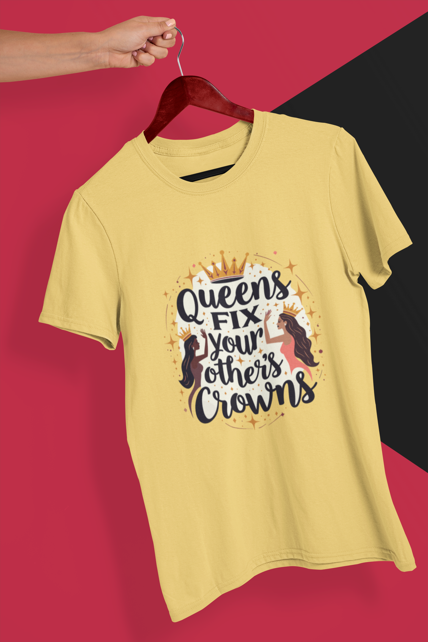 "Queens Fix..." - Female Classic Crew T-Shirt