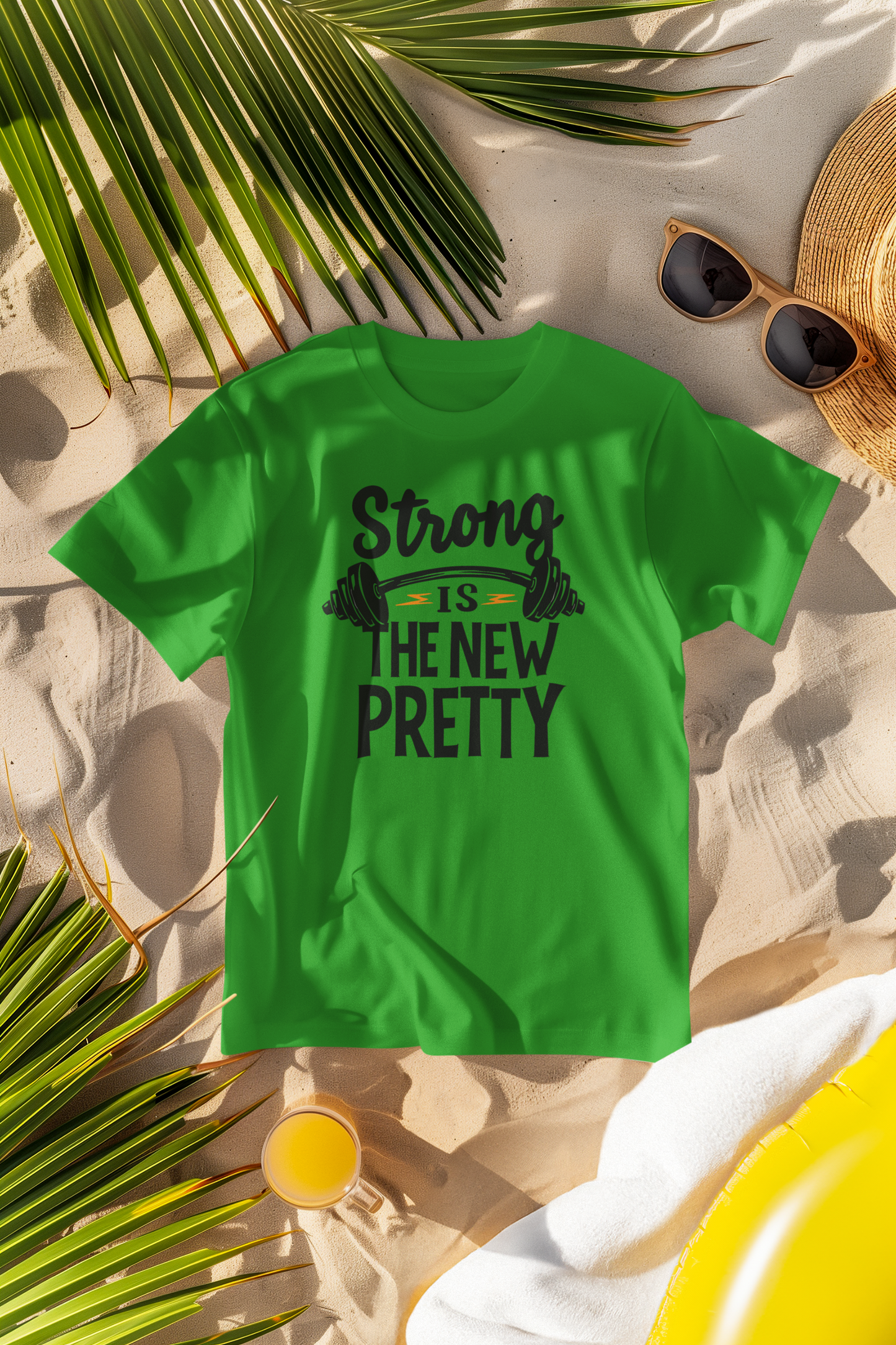"Strong Is The New Pretty" - Female Classic Crew T-Shirt