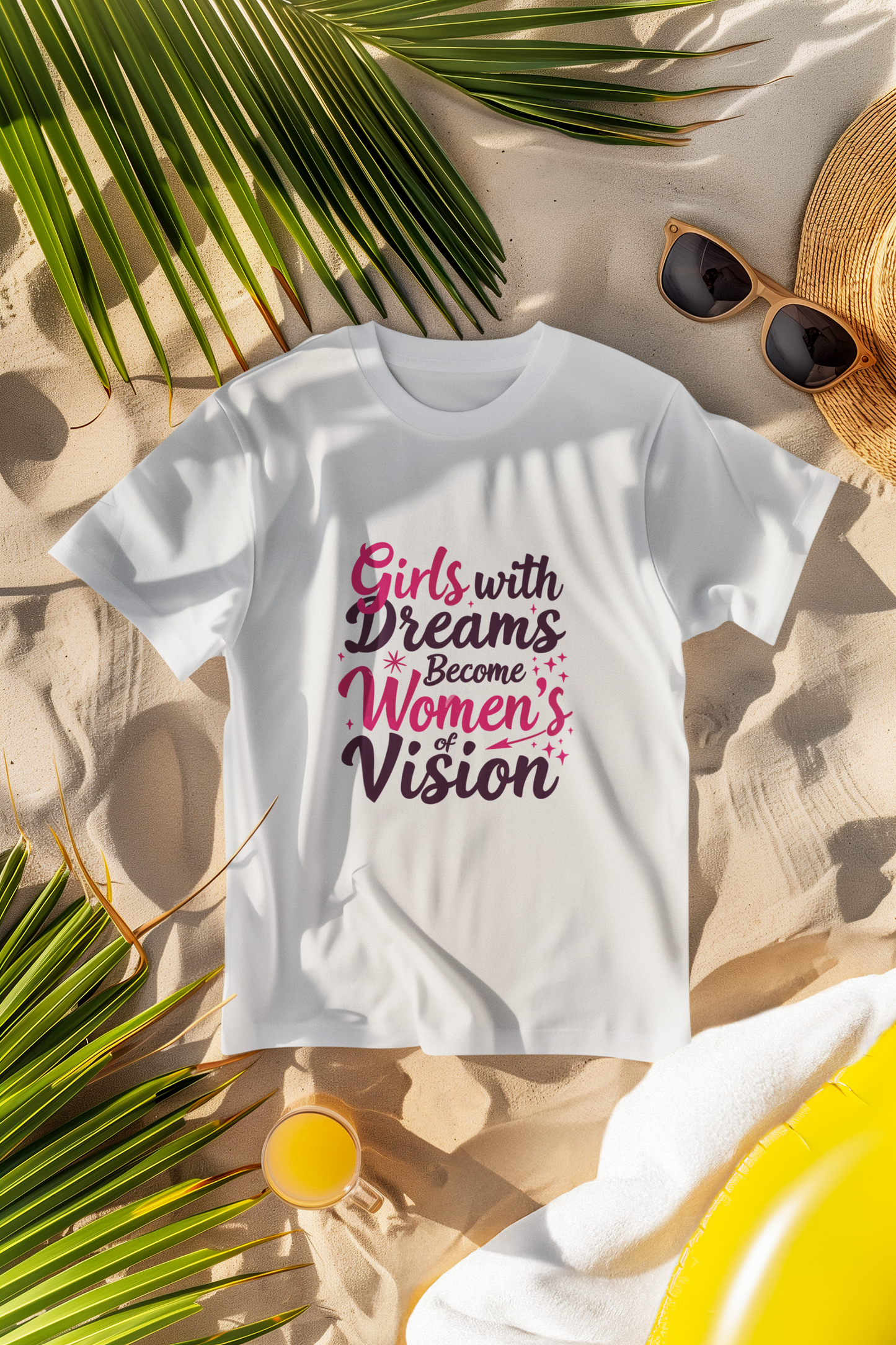 "Girls With Dreams" - Female Classic Crew T-Shirt