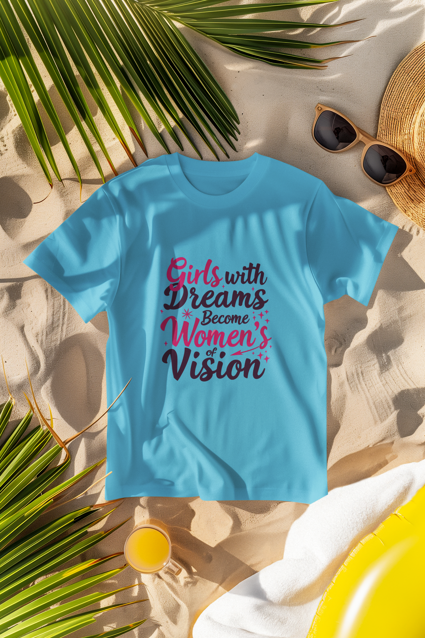 "Girls With Dreams" - Female Classic Crew T-Shirt