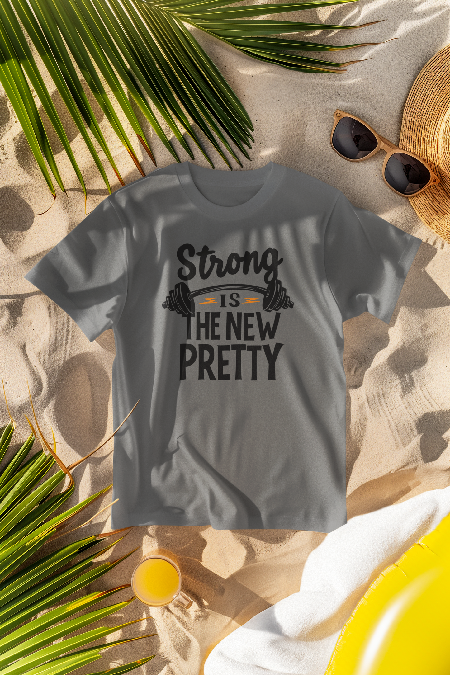 "Strong Is The New Pretty" - Female Classic Crew T-Shirt