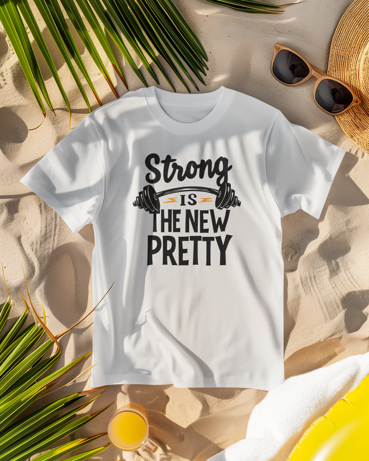 "Strong Is The New Pretty" - Female Classic Crew T-Shirt