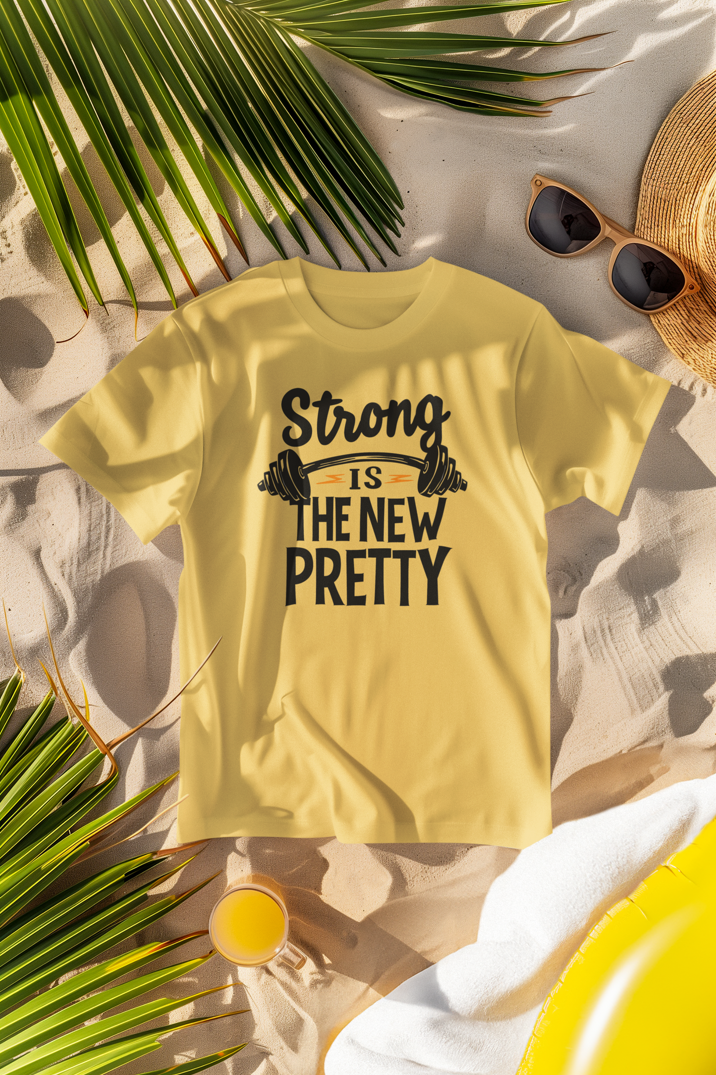 "Strong Is The New Pretty" - Female Classic Crew T-Shirt