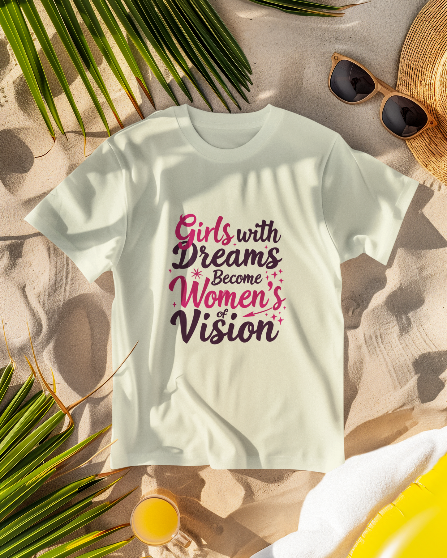 "Girls With Dreams" - Female Classic Crew T-Shirt