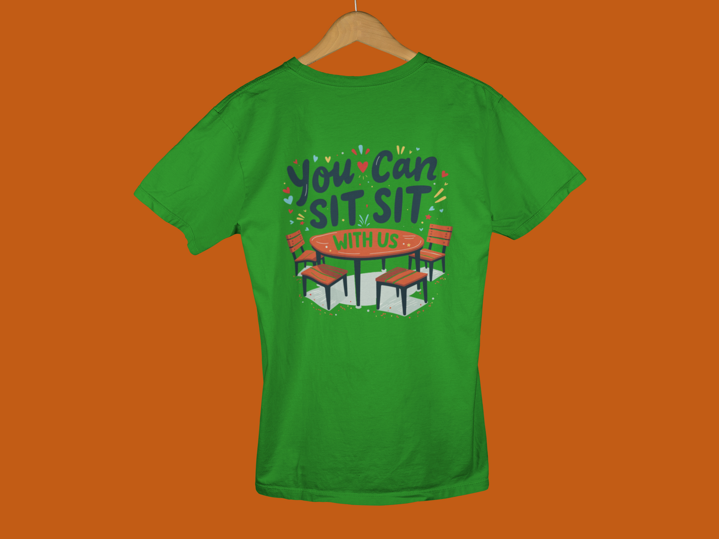 "You Can Sit, Sit With Us" - Female Classic Crew T-Shirt