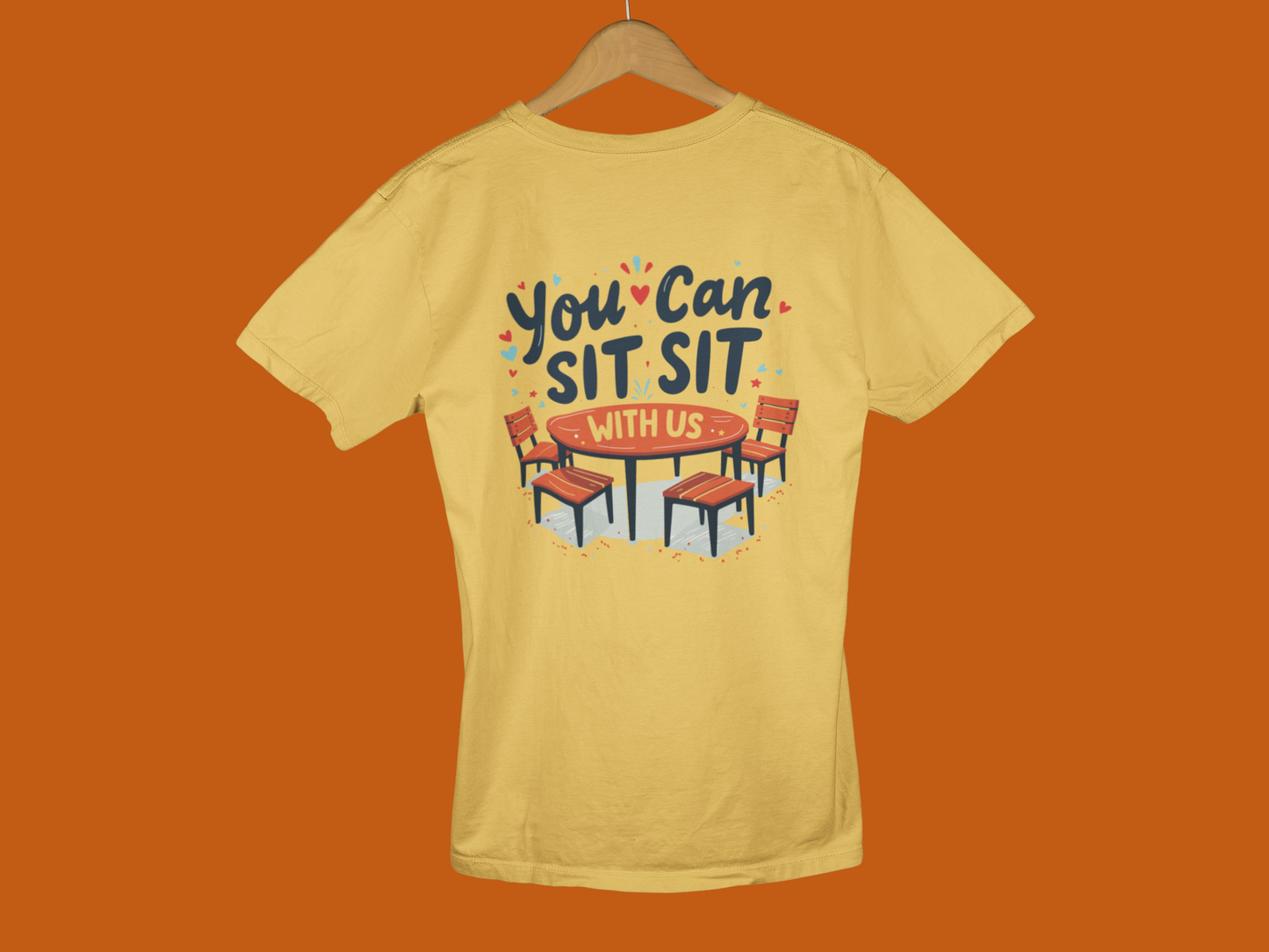 "You Can Sit, Sit With Us" - Female Classic Crew T-Shirt