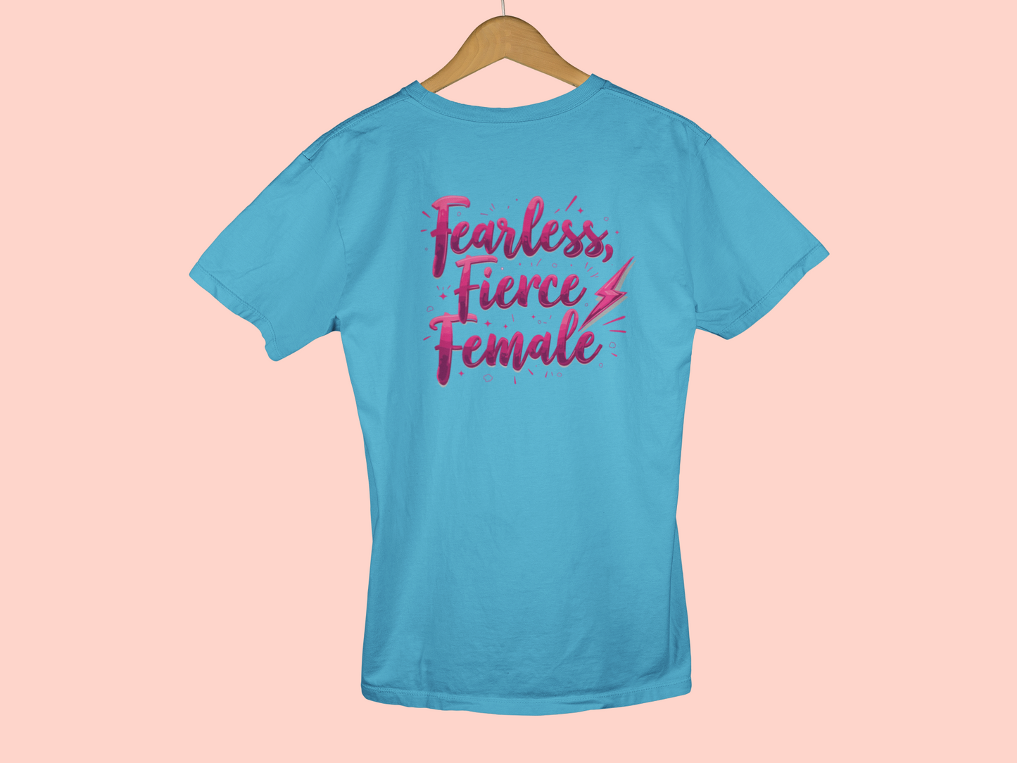 "Fearless, Fierce Female" - Female Classic Crew T-Shirt